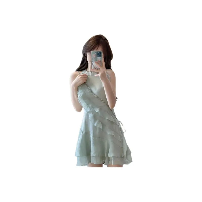 Mu Xiao Xin Sleeveless Dress Women's-2