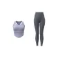[Sports Suit]Periwinkle Blue+Gunmetal Gray