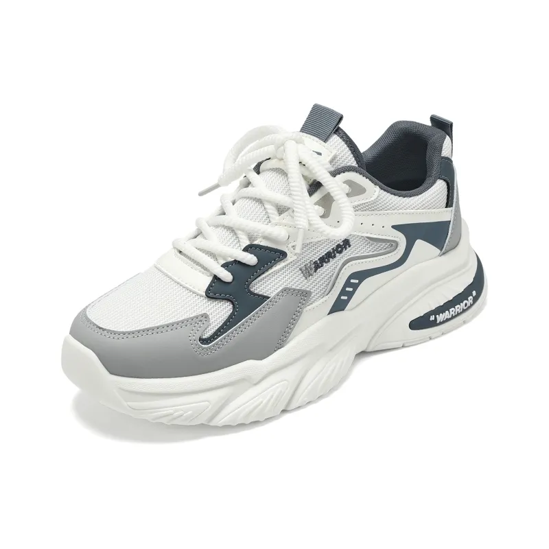 Warrior Abrasion Resistant Breathable Height Increasing Low Top Casual Shoes Men's-4