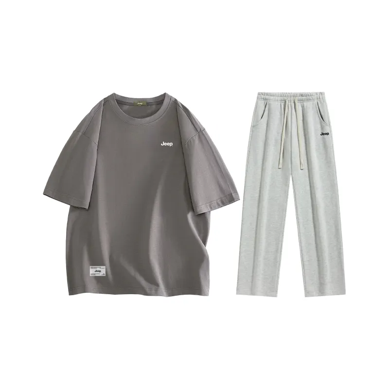 Jeep Casual Sportswear Unisex 2 Piece Set-10