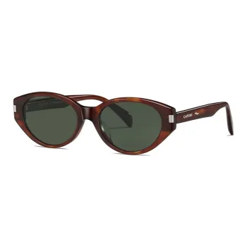 CAPONI Plate Frame Cat Eye Sunglasses Unisex