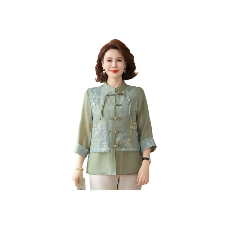 PIERRE CARDIN Chiffon Shirt Women's-0