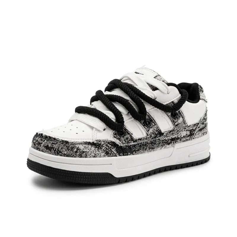 Snow Know The Answer SKTA Slip Resistant, Lightweight, And Breathable Low Top Skateboard Shoes Unisex-7