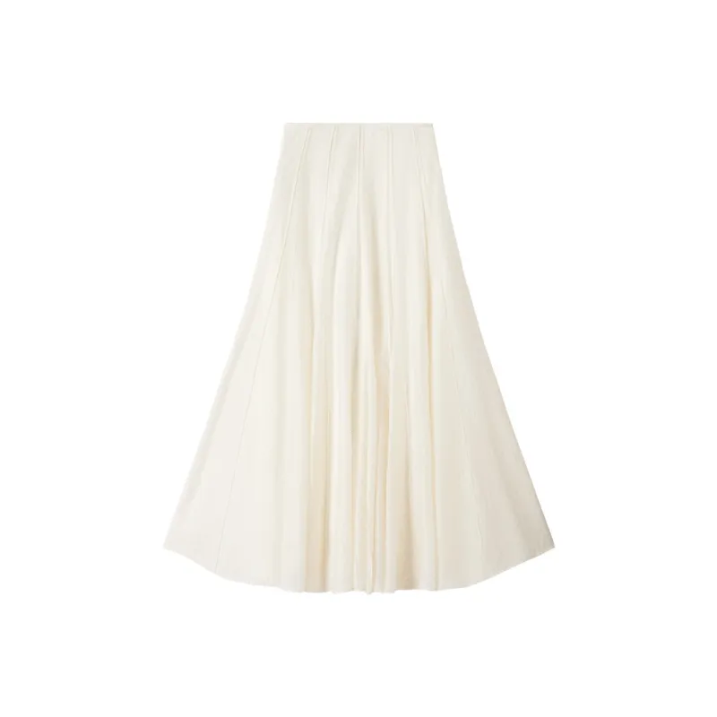 XIANGYING Casual Long Skirt Women's-0