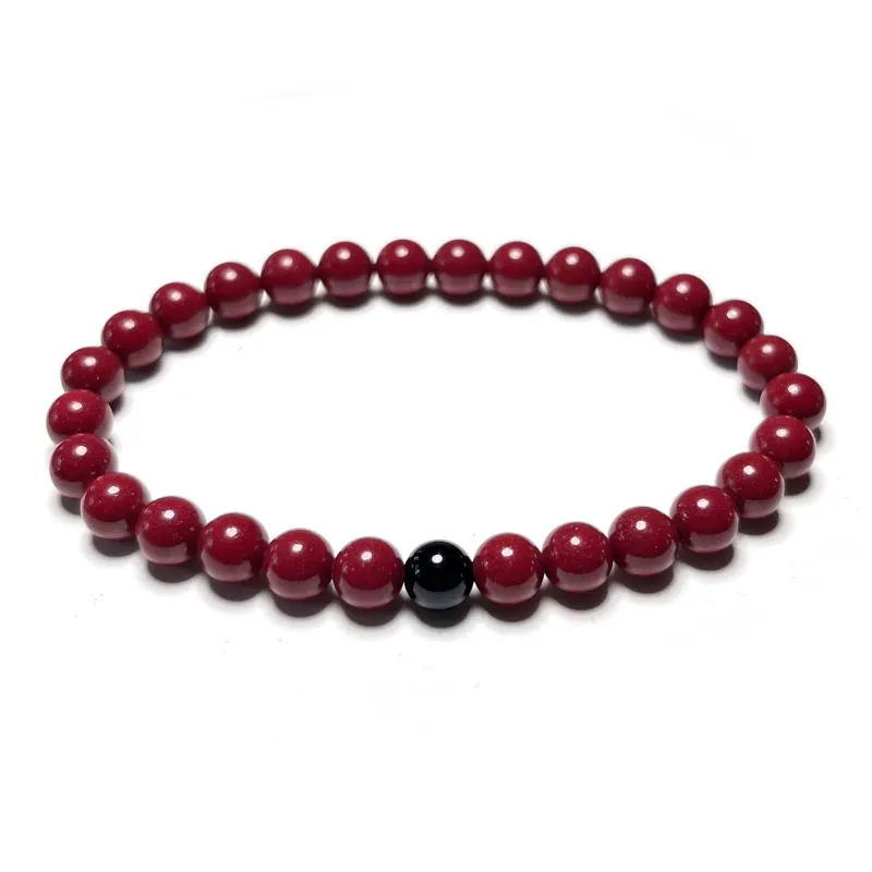 CUIJING Cinnabar Bracelets Women's-0