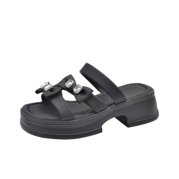 Puppytown Slip Resistant Massage Slide Slippers Women's
