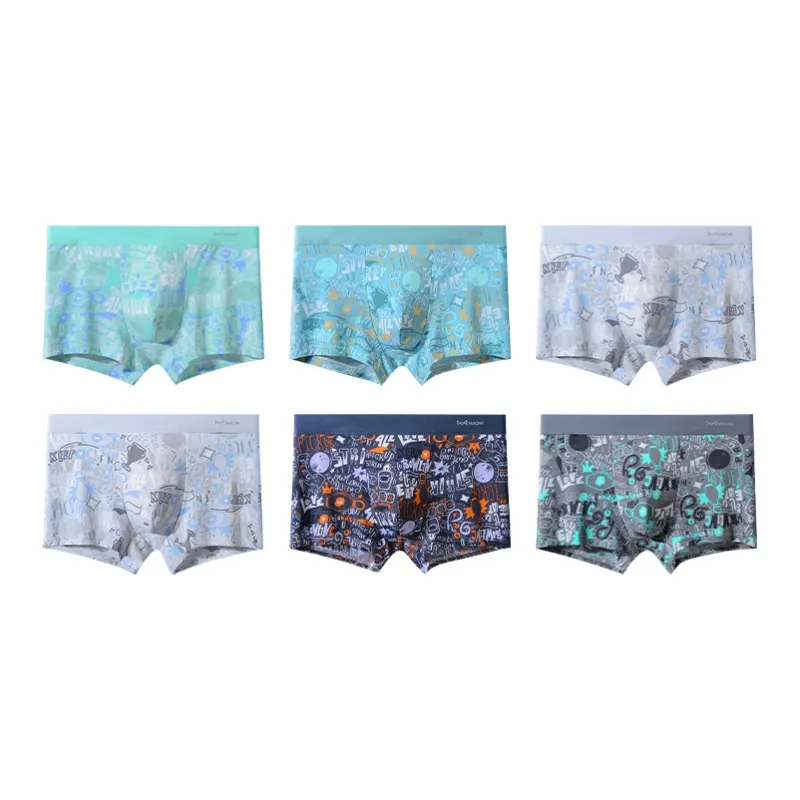 MIIOW Trendy Party Collection Cooling Summer Collection Underpants Summer Thin Men's Combo Set-20