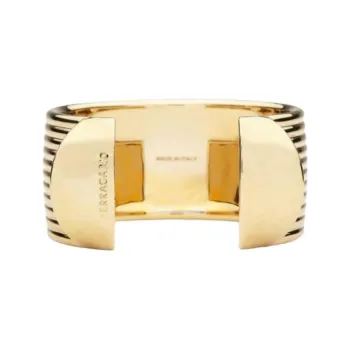 FERRAGAMO Brass Bangles Men's Gold