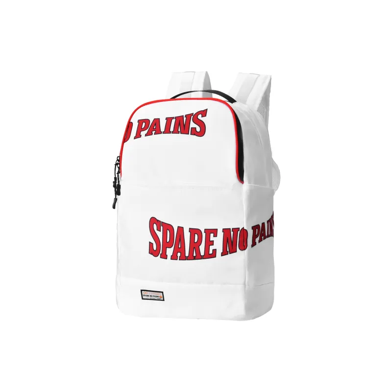Spare No Pains. Polyester Handbag, Travel Bag, Gym Bag Tubas Unisex Red White-25
