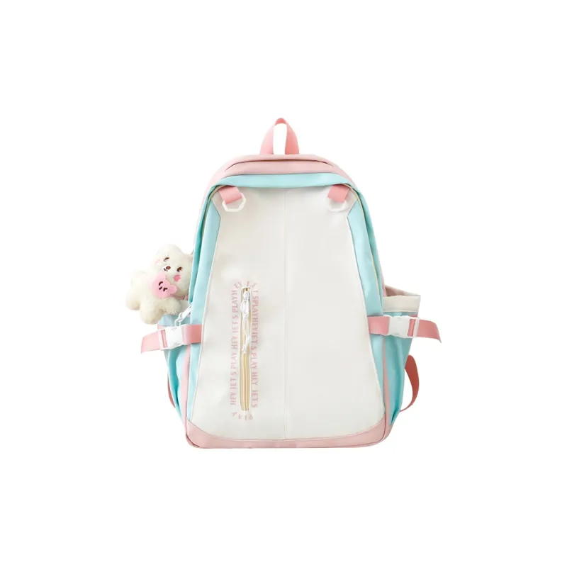 WICKBUEN Nylon Backpack Unisex Multicolor-0