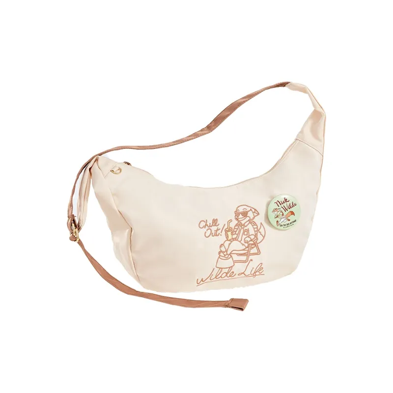 The Green Party Polyester Shoulder Bag Unisex Multicolor-4