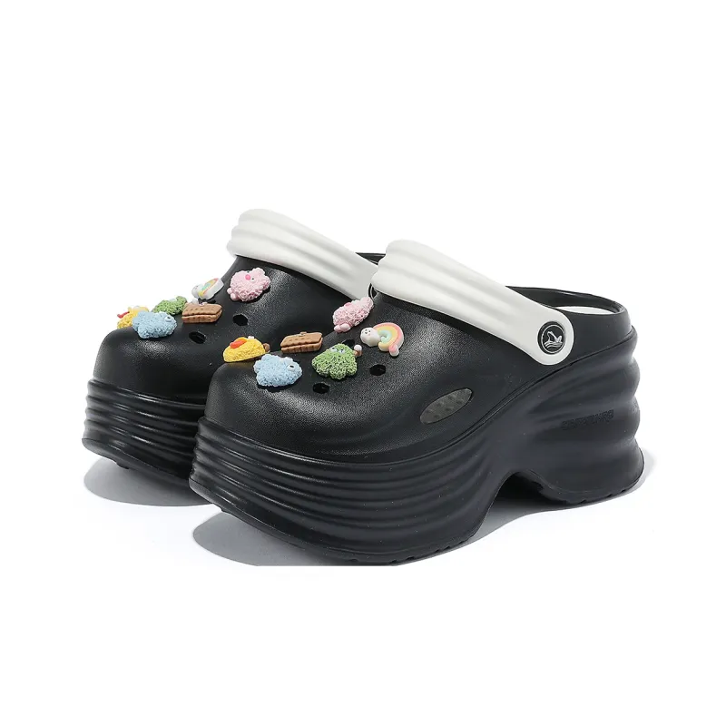 CARDANRO Small sized Sky Vegetables Clogs Women's-16