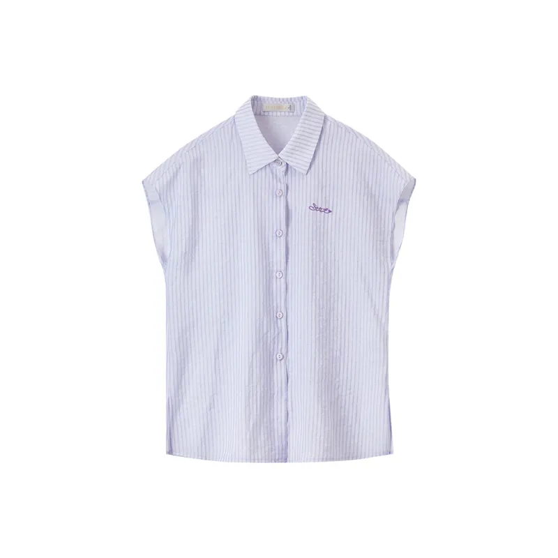 SENTUBILA Shirts Women's Purple Stripes-0