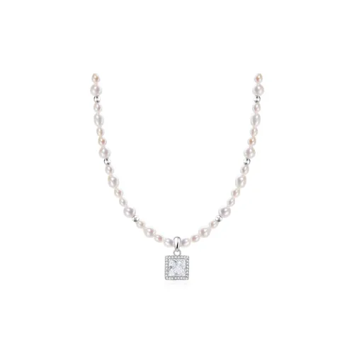 Lao Feng Xiang Pearl Necklaces Women's