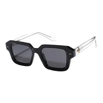 JEKA TR/Memory Plastic Square Sunglasses Women's
