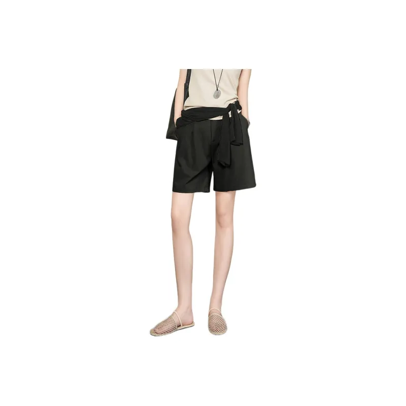 FAWENXIANGZI Casual Shorts Women's-0