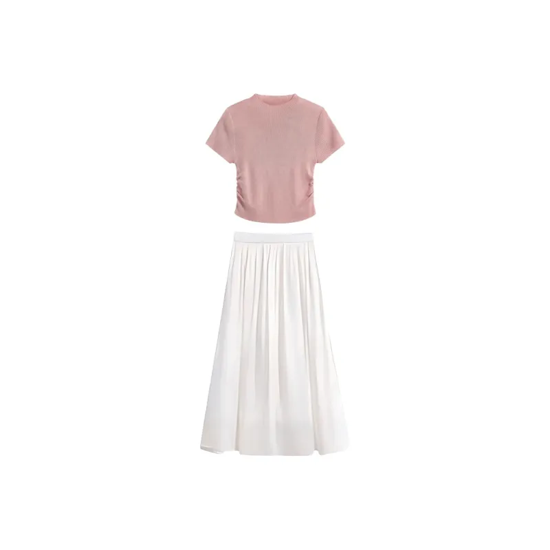 XIAOJUCHUANLI Skirt Set Women's-0
