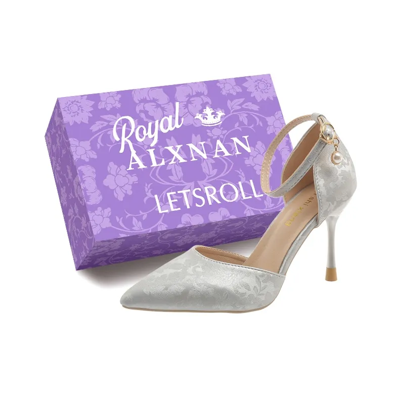 Alxnan Slim Heel High Heels Women's-2