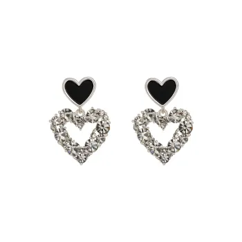 SHINE S925 Sterling Silver Stud, Synthetic Crystal Earrings Women's