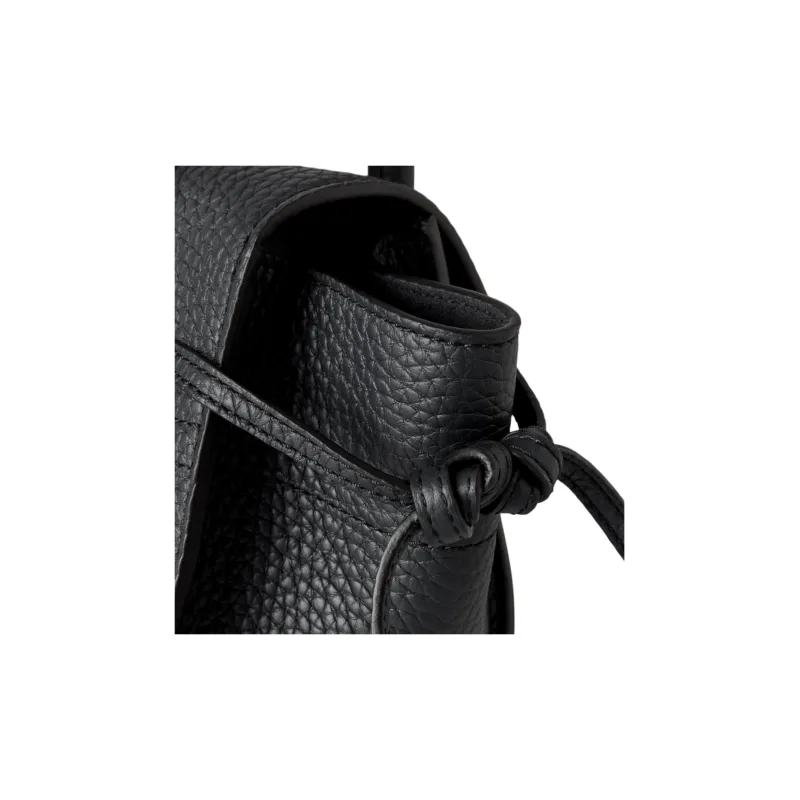 Mulberry Bayswater Cow Leather Handbag Mini Women's Black-3