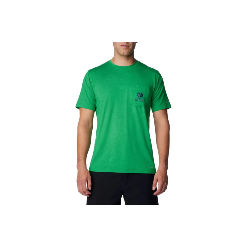 Columbia Collegiate Tech Trail Shirt Men's Fuse Green-0