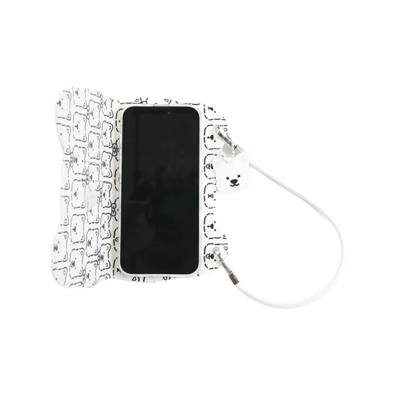 Sopi Leather Material Flap West Highland Handbag Phone Cases Compatible With IPhone 16/15 Pro Max/Apple 13/14 Pro/Max-3