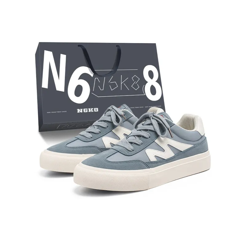 N6K8 Anti Slip Wear Resistant Low Top Skateboard Shoes Men's-10