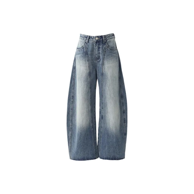 KULAIYA Jeans Women's Vintage Blue-0