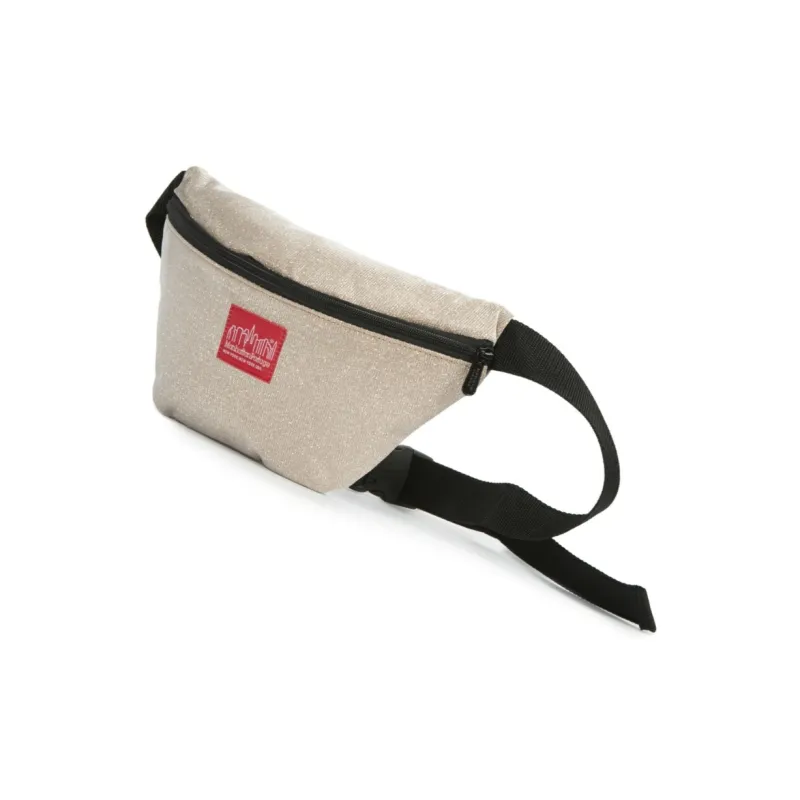 Manhattan Portage Cotton And Polyester Blend Sling Bag, Crossbody Bag, Shoulder Bag, Fanny Pack Unisex Beige-1