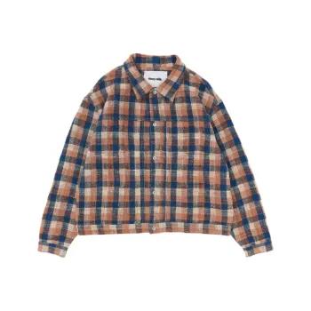 Story Mfg Check print Shirt Jacket