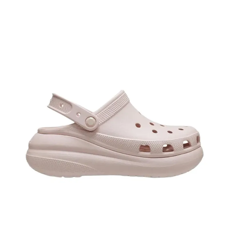 Crocs Gold Pearl Cream Puff Clogs Women's Pink-1