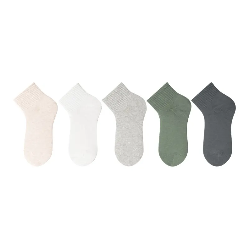 LIANGPU Ankle Socks Men's 5 Pack-4