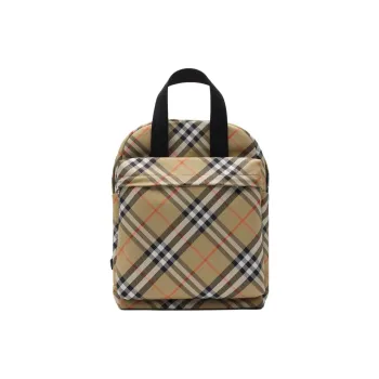 Burberry Polyamide Backpack Unisex Sand