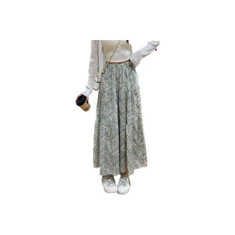 MIIOW Casual Long Skirt Women's-0