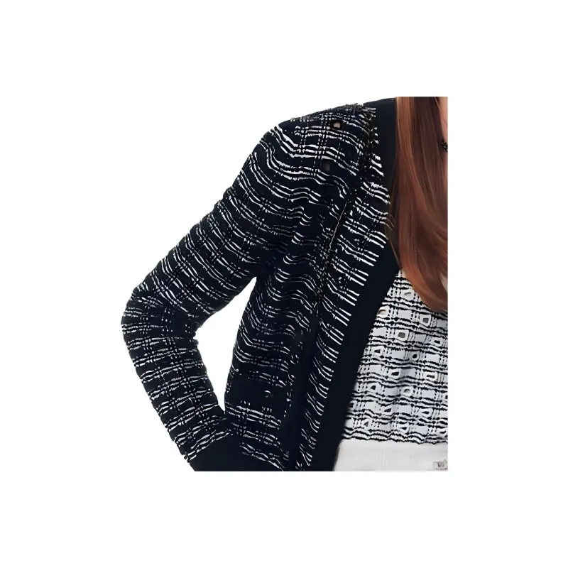 CHANEL 25P Spring Summer Preview Collection Knitwear Women's Black-2