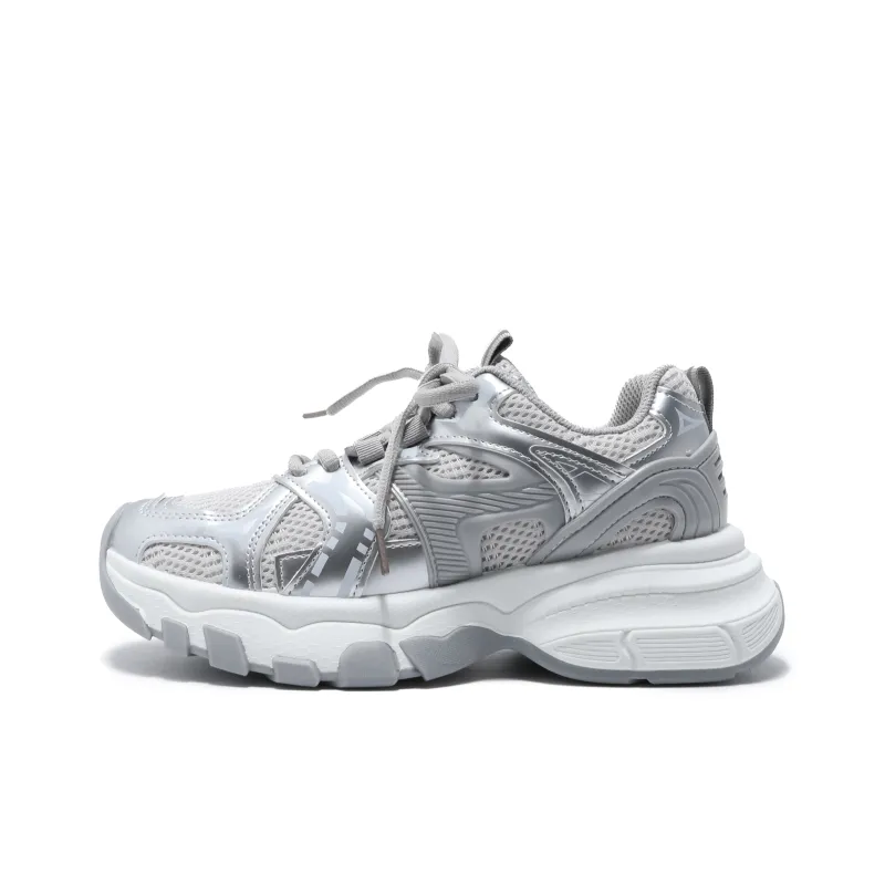 Yang Nianhua Anti Slip Wear Resistant Low Top Chunky Sneakers Women's-11