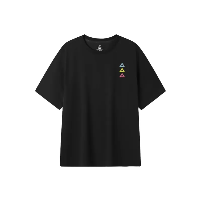 PEAK T-Shirts Unisex Black-0