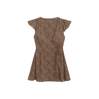 FRANKIES BIKINIS Short Sleeved Dress Women's