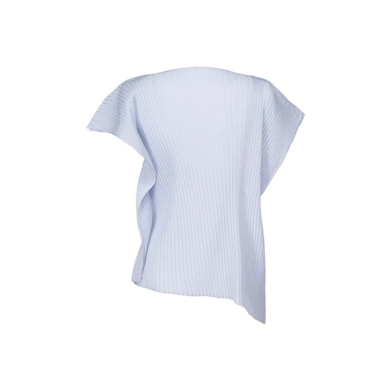 ISSEY MIYAKE T Shirt Women's Black Nigella Blue-1