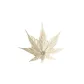 Moon White Shell Maple Leaf Brooch