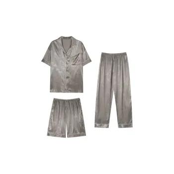 Pretty Lady Pajama Set Men's Gray