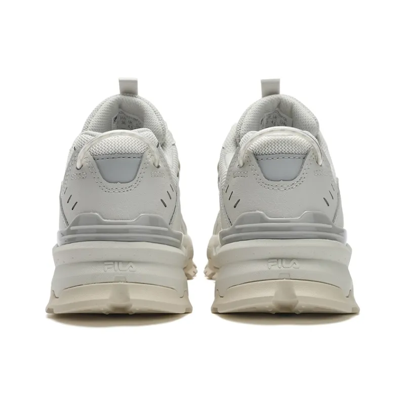 FILA Trek 1S Baby's Breath Low Top Casual Shoes Women's White Gray-3