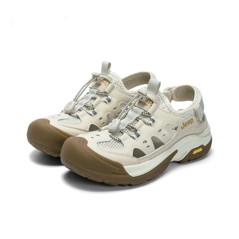 Jeep Odor Resistant Height Increasing Mat River Trekking Shoes Women's Black Gray-7