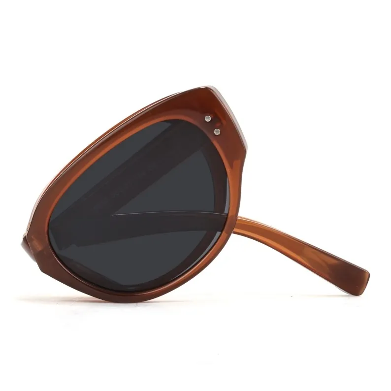 Sagawa TR90 Oval Sunglasses Unisex-7