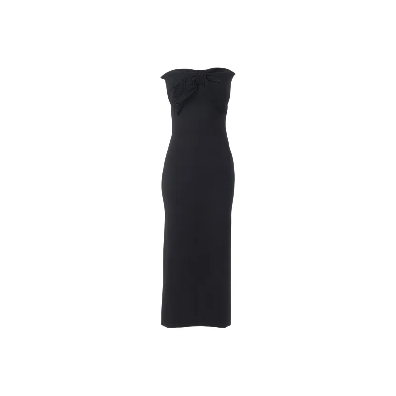Chloé Off Shoulder Midi Dress-0
