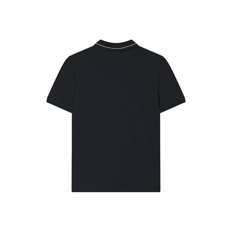 FILA WHITE Polo Shirt Men's Legend Blue NV-1