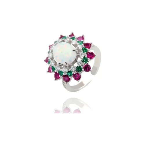 Quarqor S925 Silver Rings Women's