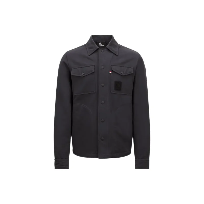 Moncler Shirt Men's Marine Blue-0