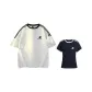 2 Pack (White Heather Gray Loose Fit+Navy Blue One Size Slim Fit)