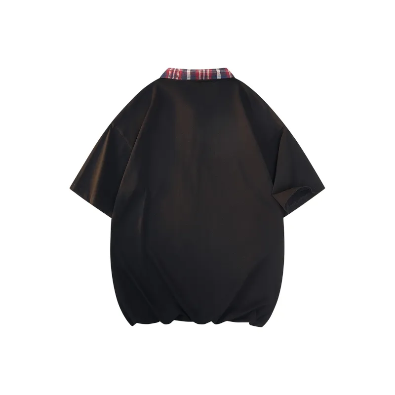 Qnxeey Polo Shirts Unisex-3